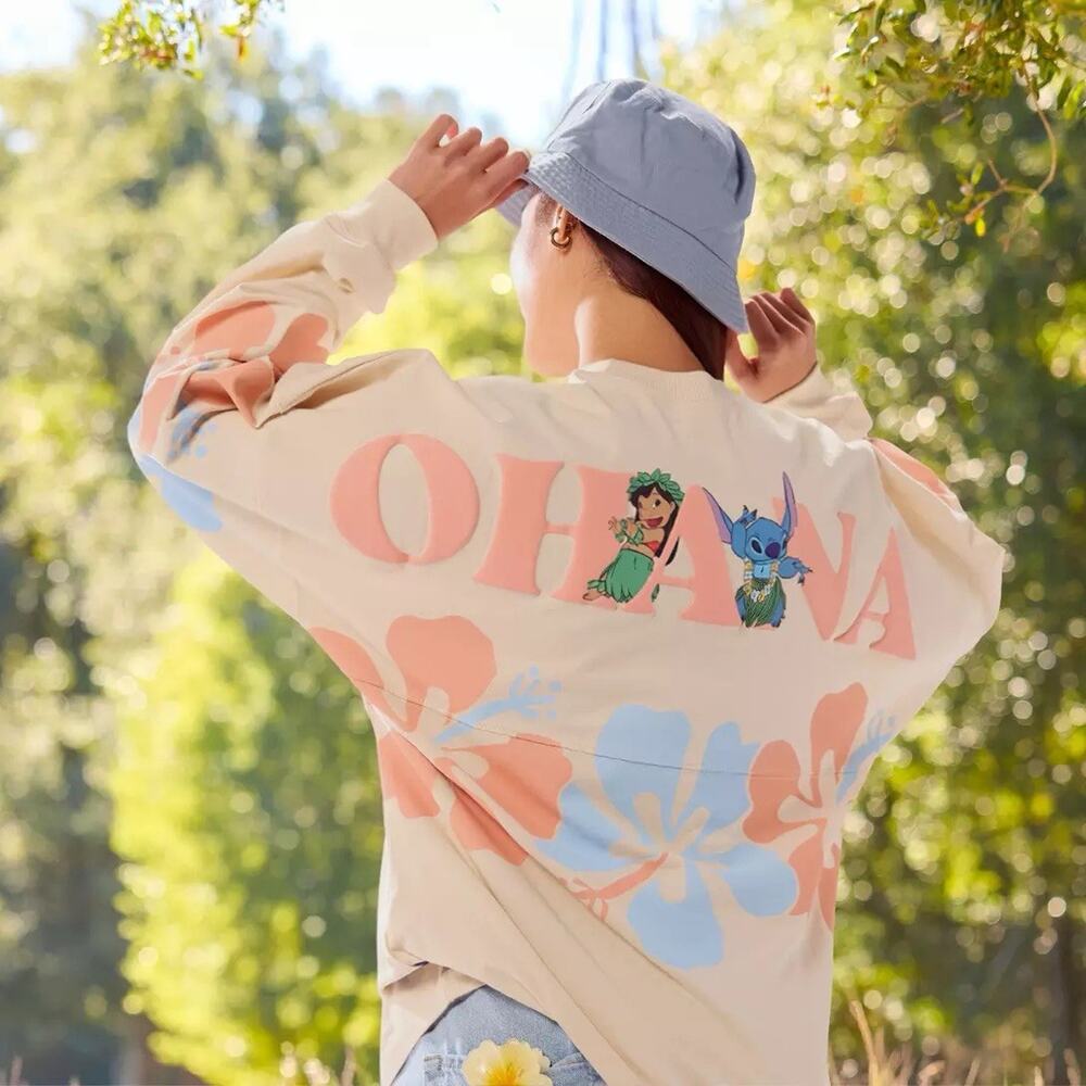 2026 Disney Spirit Jersey Walt Disney World Pink Balloon Long Sleev Sweatshirt L - Picture 4 of 13